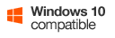 Windows 10 compatible icon Windows 10 compatible icon