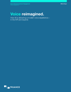 Voice Reimagined white paper Voice Reimagined white paper