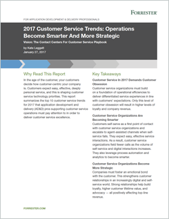 Logo Forrester tendances 2018 dans les services clients Solutions d'engagement client pour le service client et l'acquisition