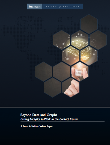 Beyond data and graphs icon Contact center analytics white paper for omni-channel analytics