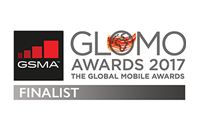 GSMA Glomo awards finalist 2017 GSMA Glomo awards finalist 2017