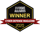 Infosec Awards Winner Cuber Defense Magazine logo Infosec Awards Winner Cuber Defense Magazine logo